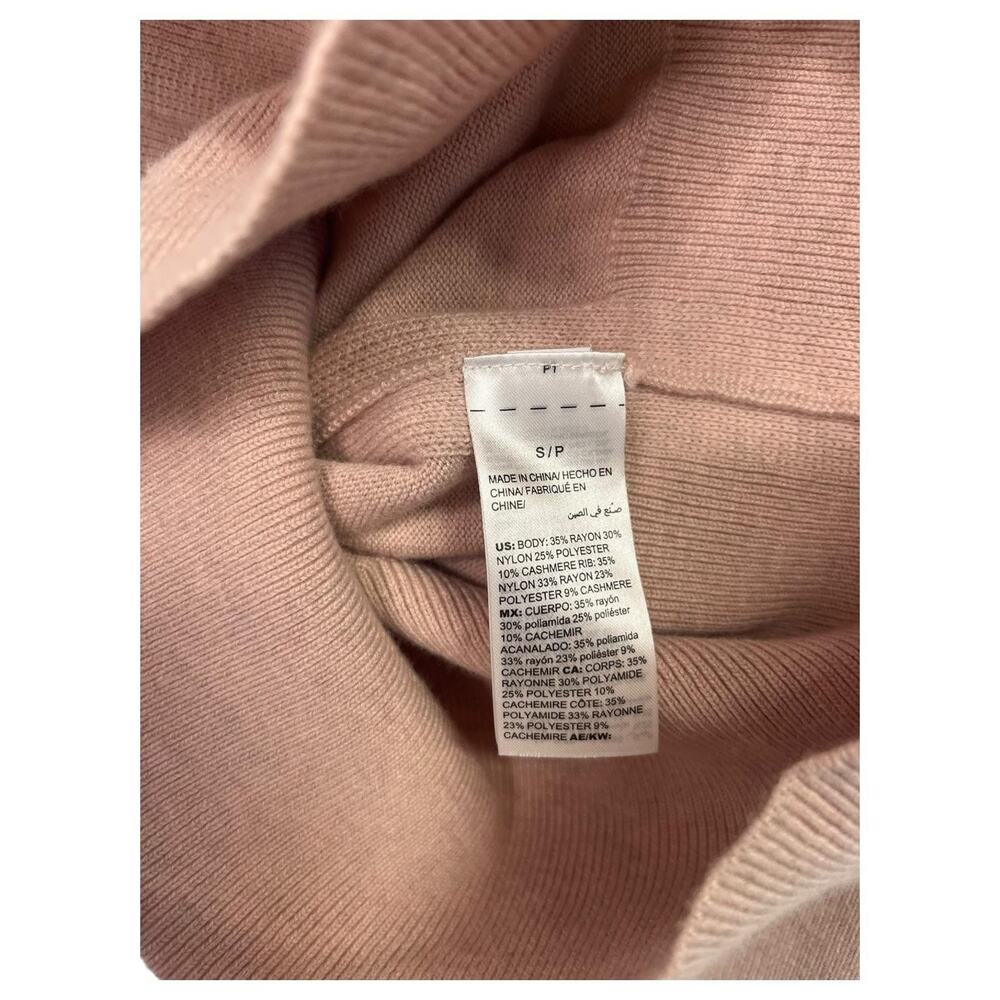 White House Black Market Sweater Womens Small Cashmere Blend Lightweight Classic - Picture 7 of 16